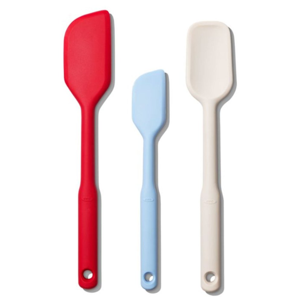 3-PIECE SILICONE SPATULA SET
